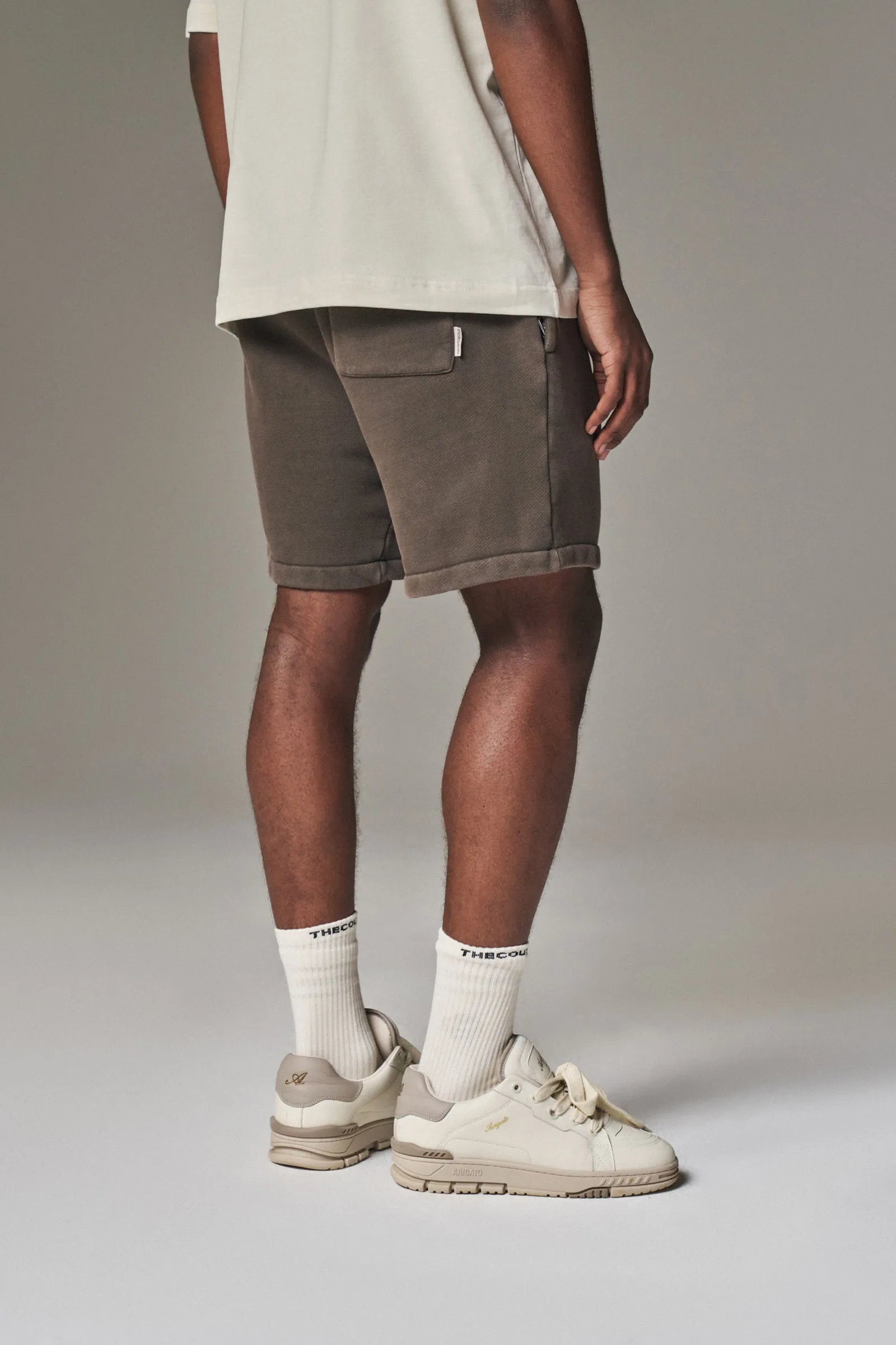 LAUNDERED CLASSICS SHORTS - BROWN