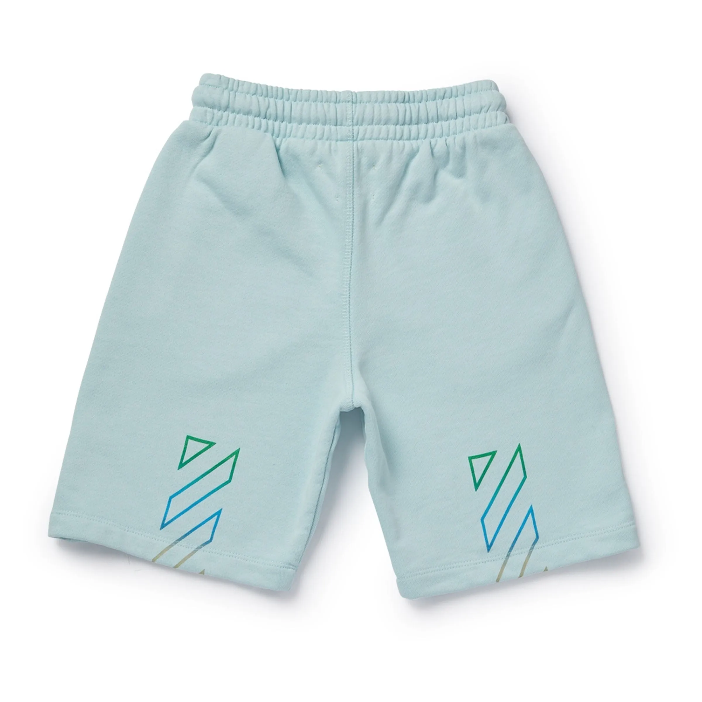 Light Blue Cotton Shorts