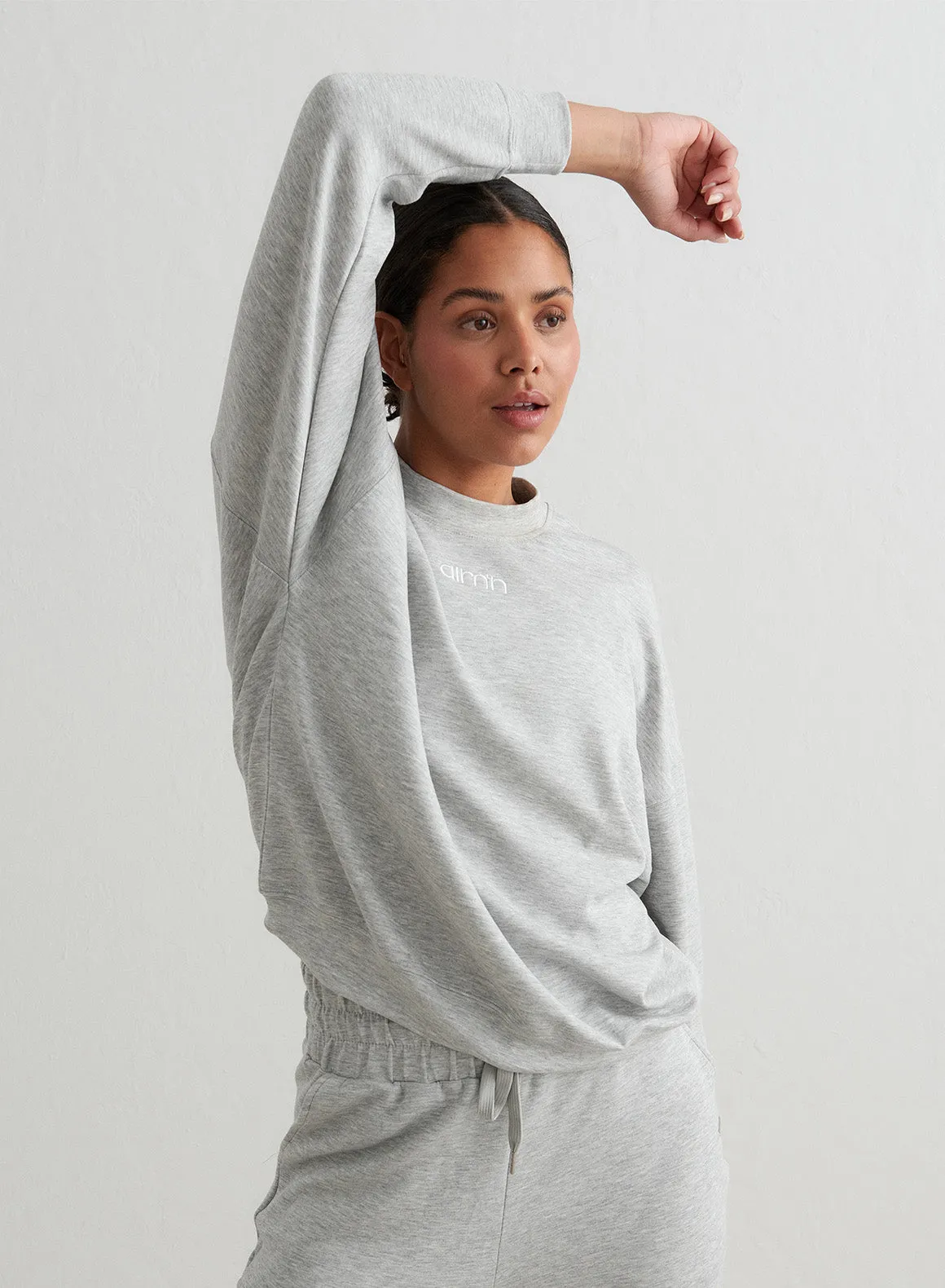Light Grey Melange Comfy Modal Set