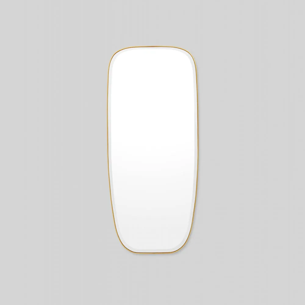 Mabel Tall Mirror - Brass