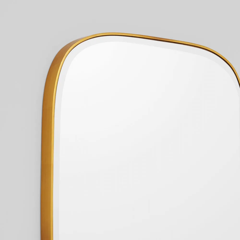 Mabel Tall Mirror - Brass