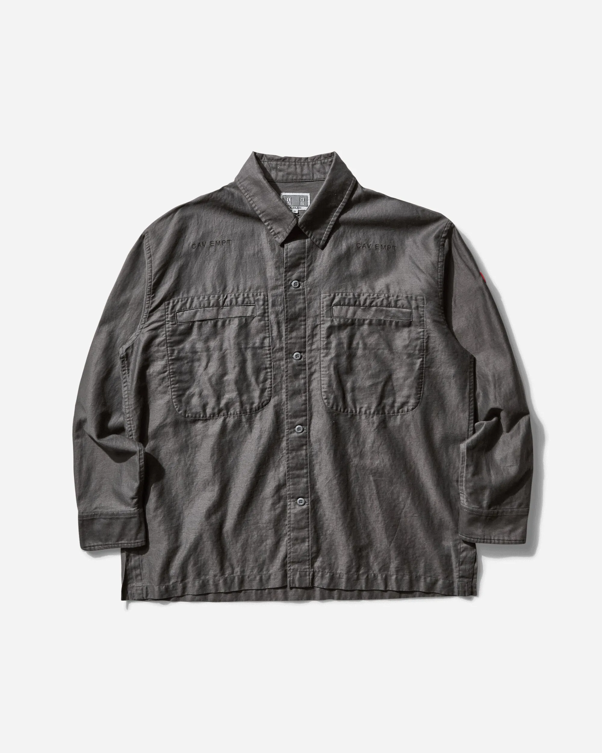 Men's Cotton Linen Casual Shirt Charcoal