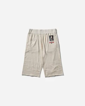 Men's Cut-Off Shorts Oatmeal