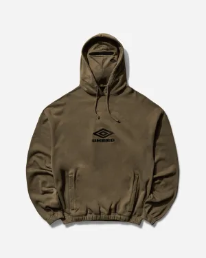 Men's Logo Masked Hoodie Army Green