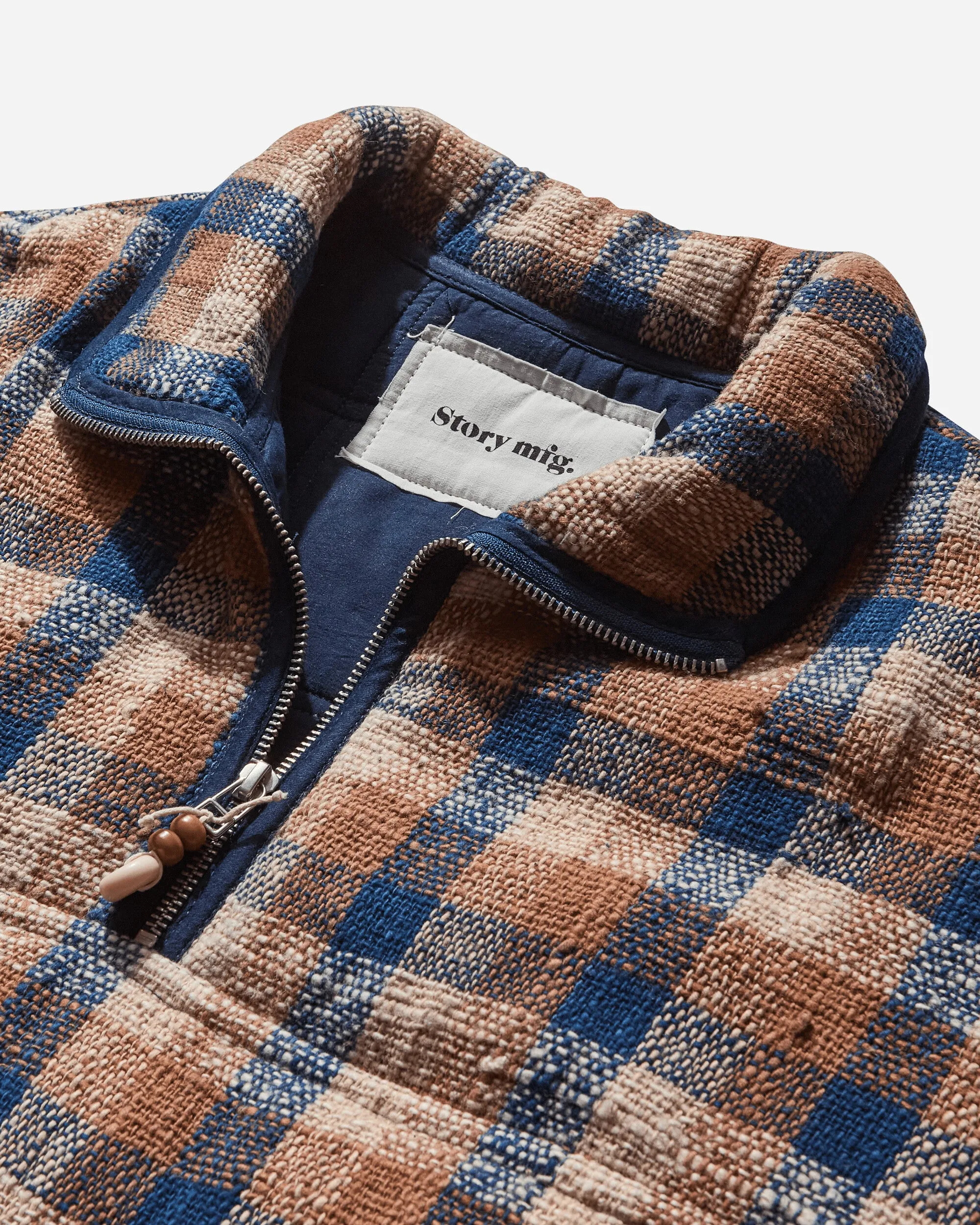 Men's Mineral Pullover Barn Check Handloom