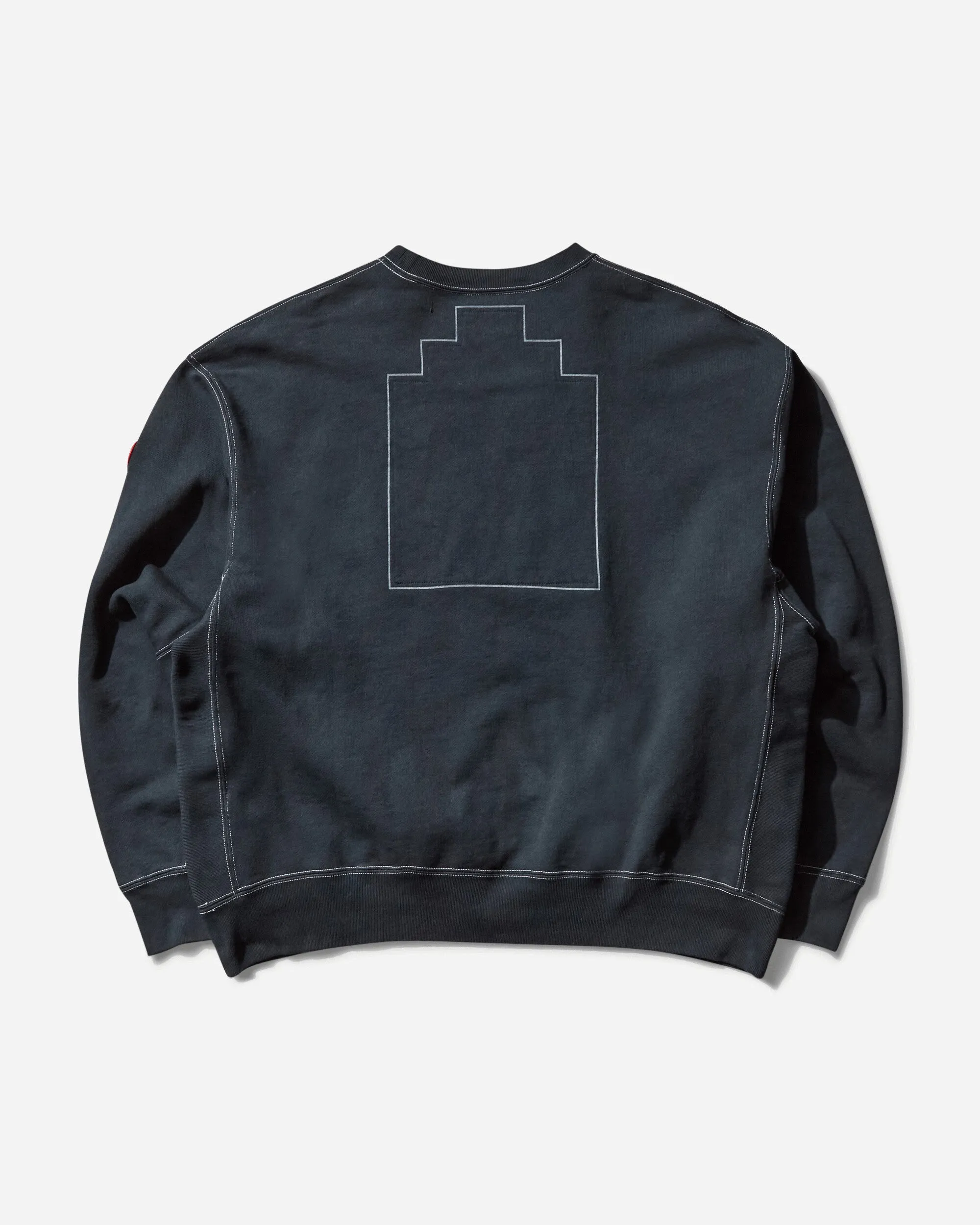 Men's Overdye MD Machines Crewneck Sweatshirt Black