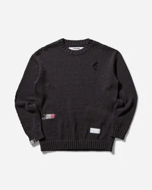 Men's Savage Crewneck Sweater Black