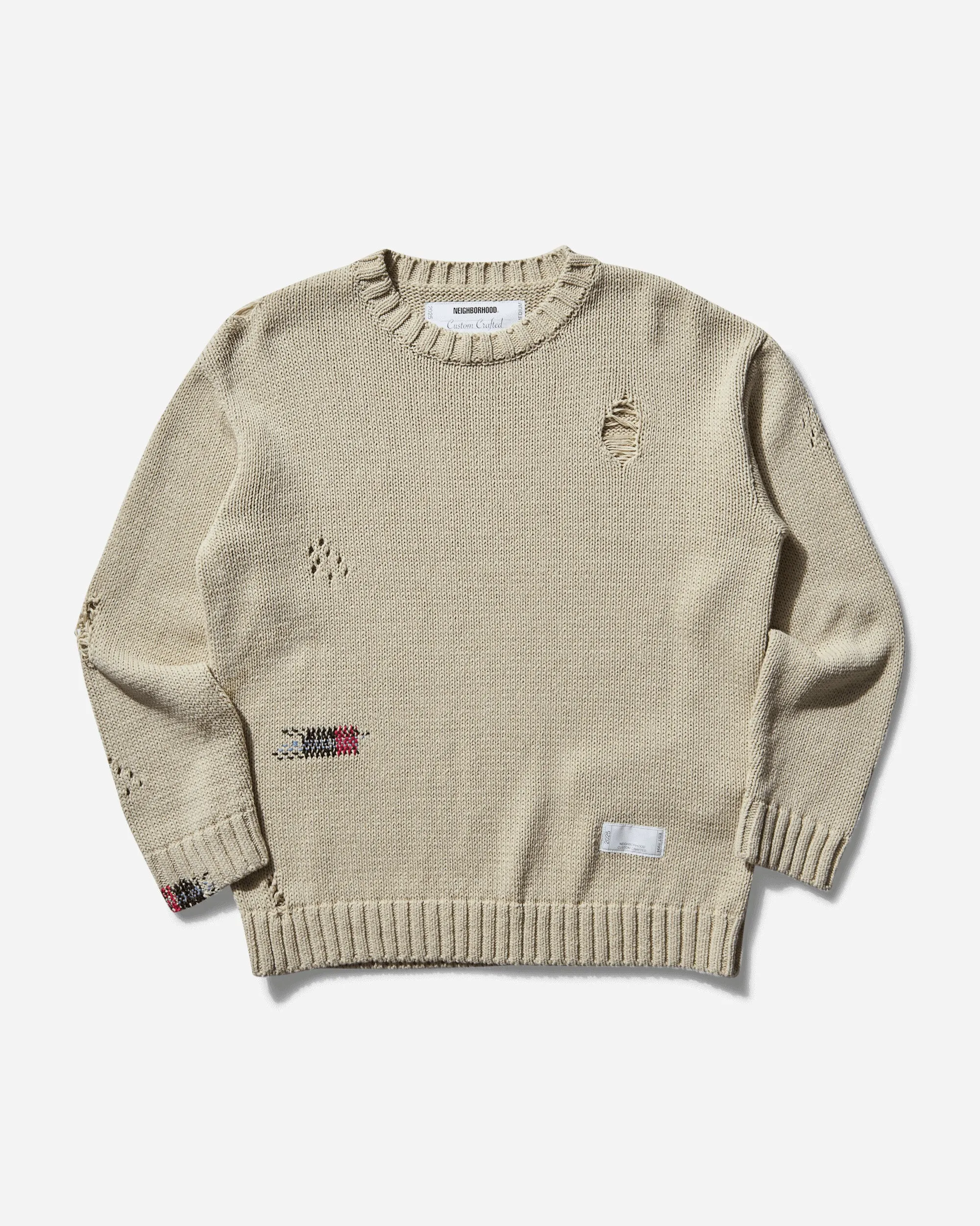 Men's Savage Crewneck Sweater Ivory
