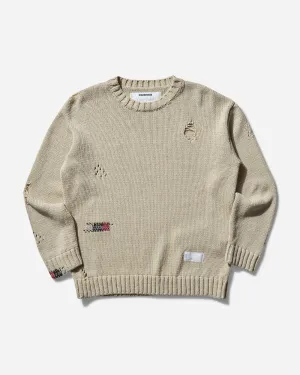 Men's Savage Crewneck Sweater Ivory