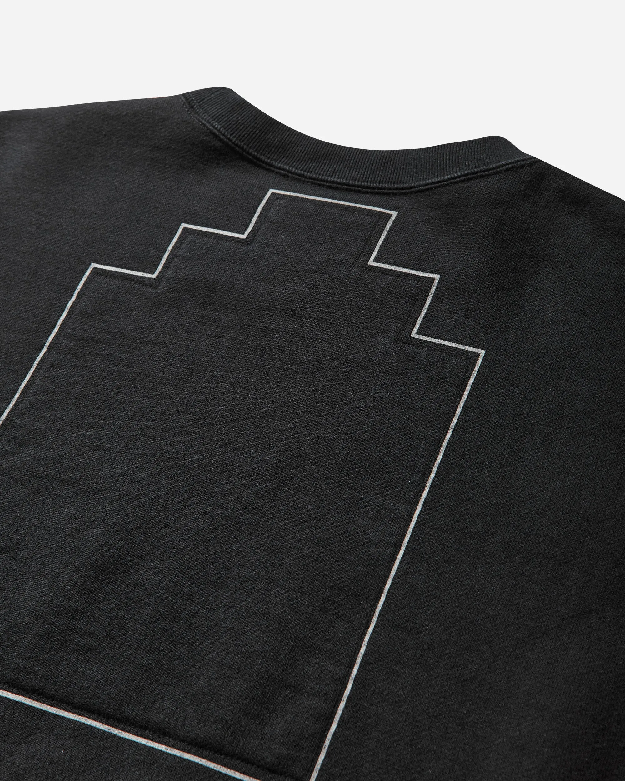 Men's Washed FK Hyperferma Crewneck Sweatshirt Black