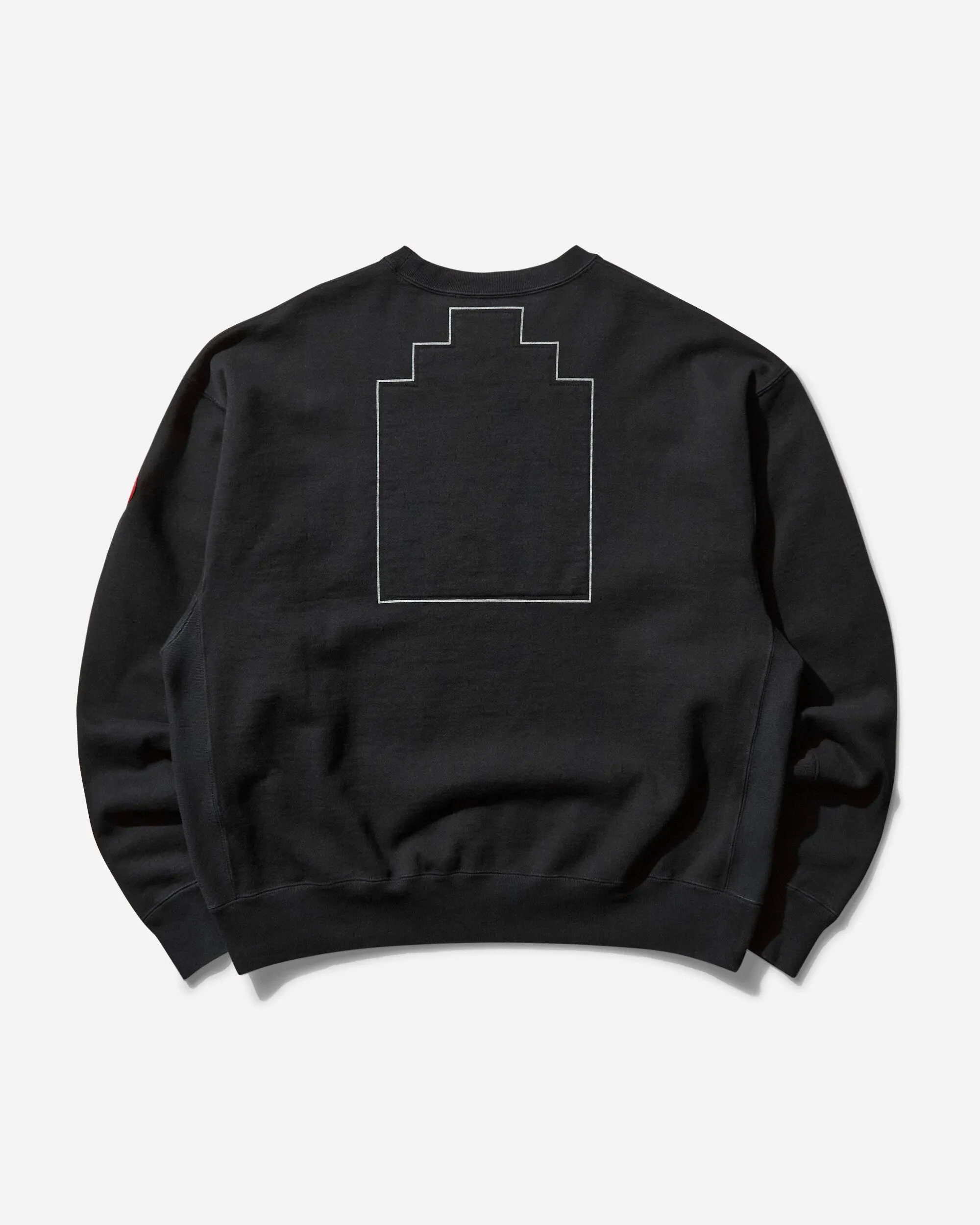 Men's Washed FK Hyperferma Crewneck Sweatshirt Black