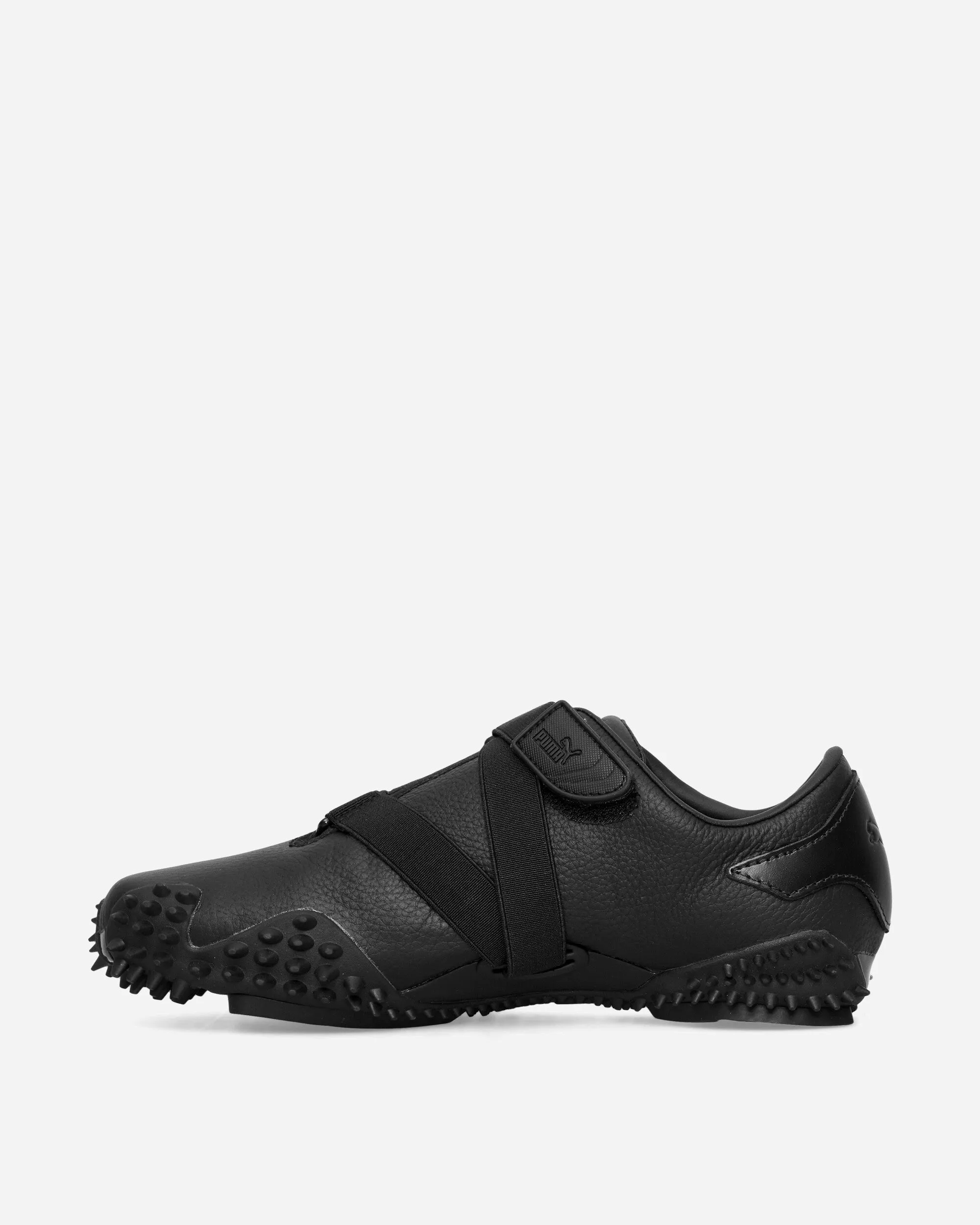 Mostro Leather Sneakers Black