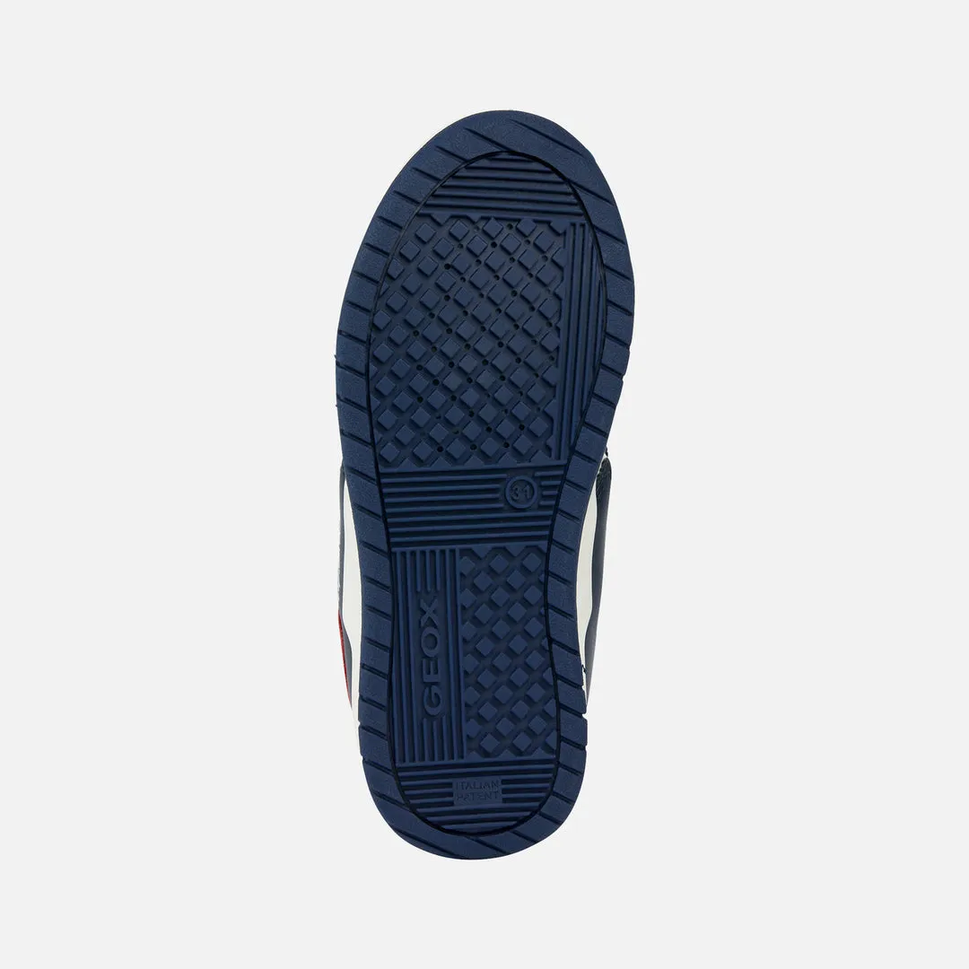 Navy Perth Captain America High Top Sneakers