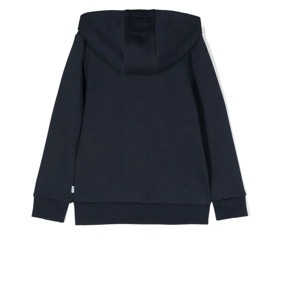 Navy Zip Up Hoodie