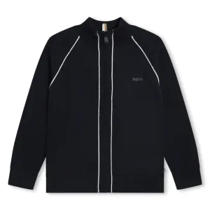Navy Zip Up Sweatshirt