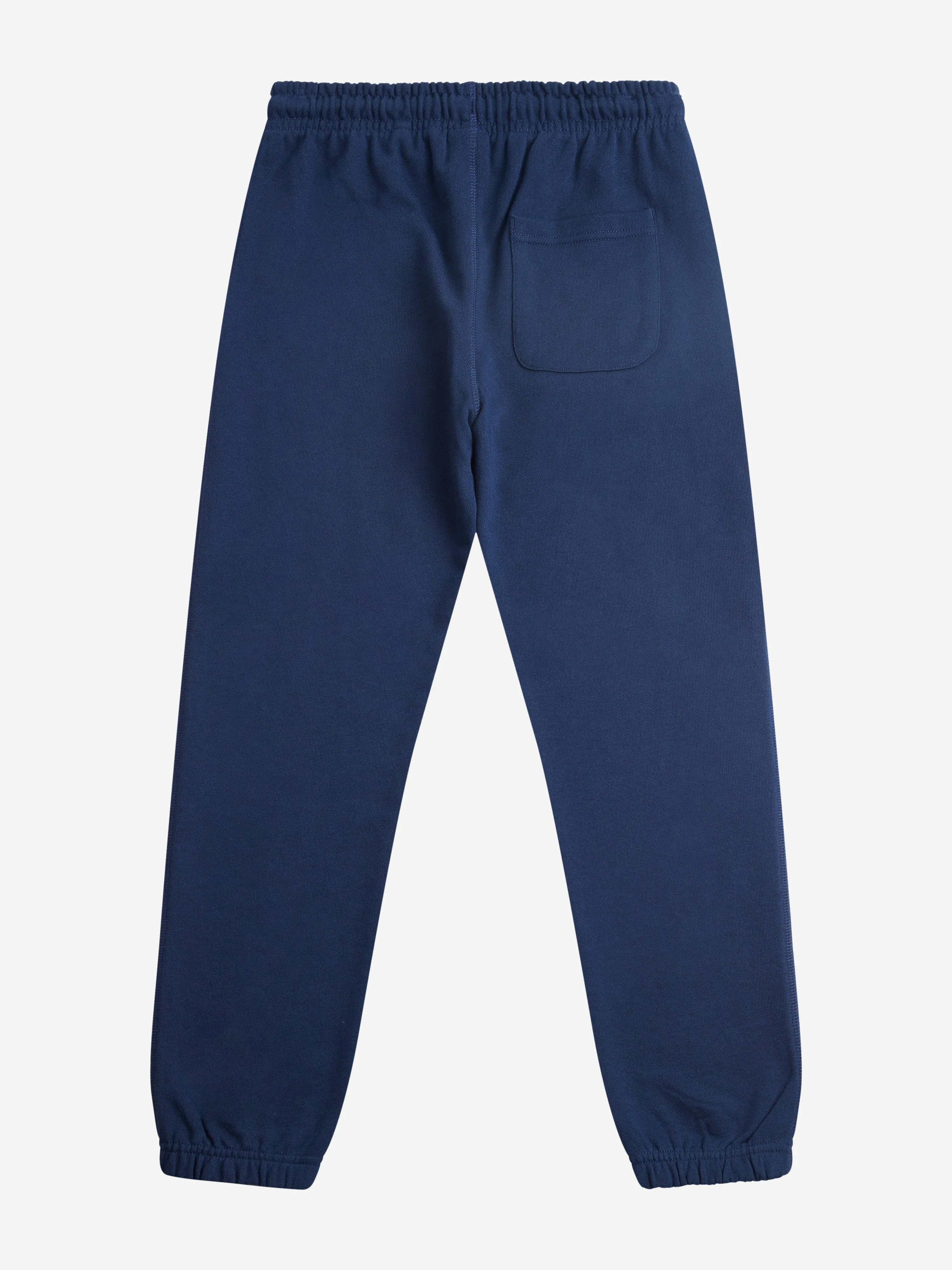 New Balance Boys French Terry Small Logo Joggers in Navy