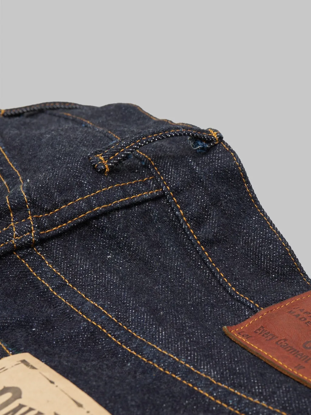 ONI Denim ONI-266 Low Tension 15oz Relax Straight Jeans