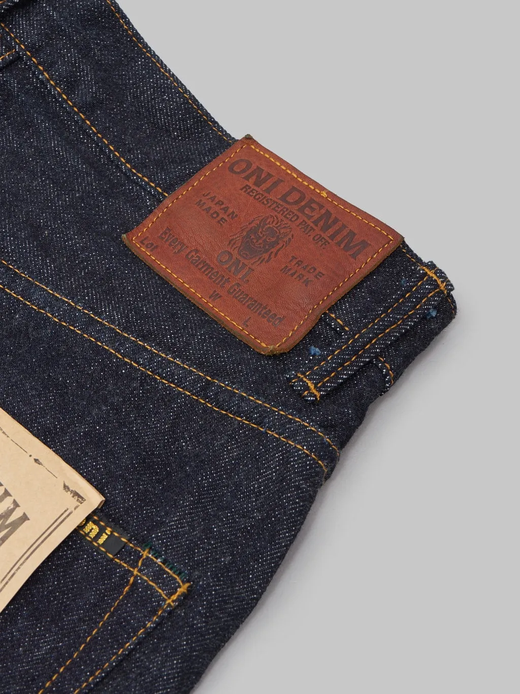 ONI Denim ONI-266 Low Tension 15oz Relax Straight Jeans