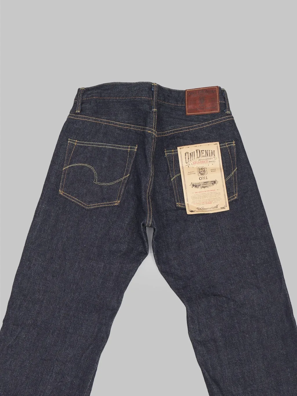 ONI Denim ONI-266 Low Tension 15oz Relax Straight Jeans