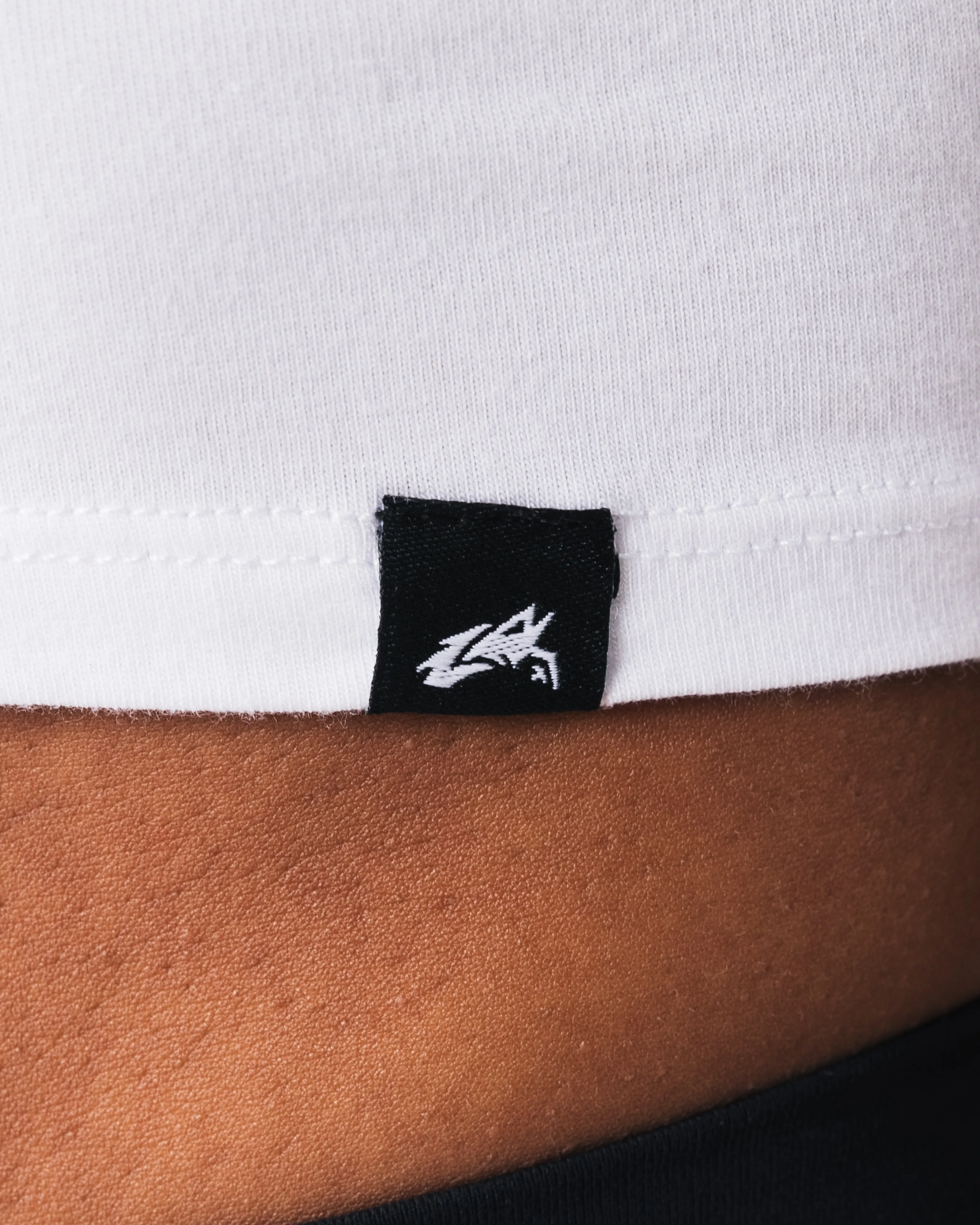 OT Crop Tee - White