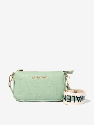 Pansy Crossbody Bag in Green (23cm)