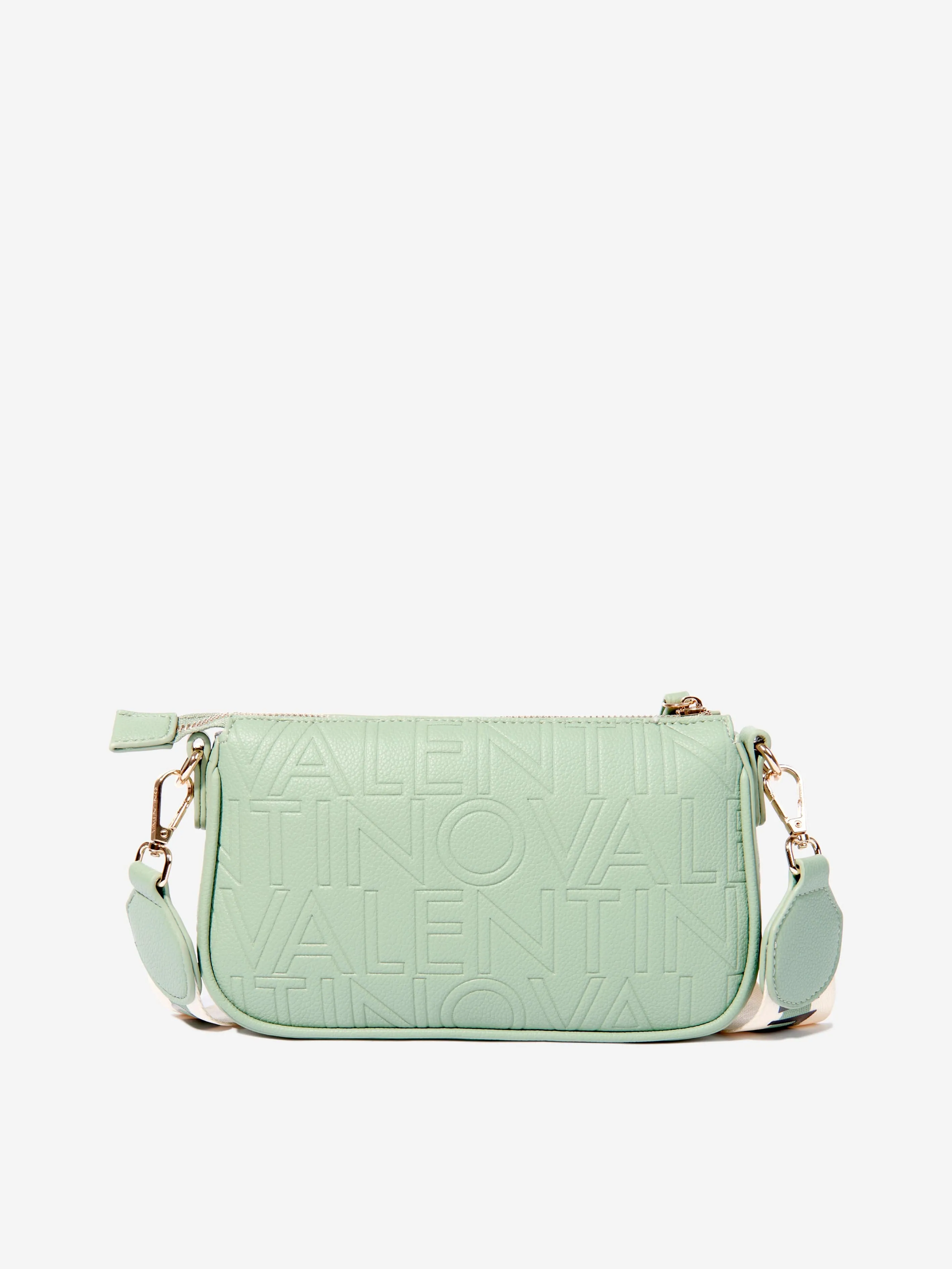 Pansy Crossbody Bag in Green (23cm)