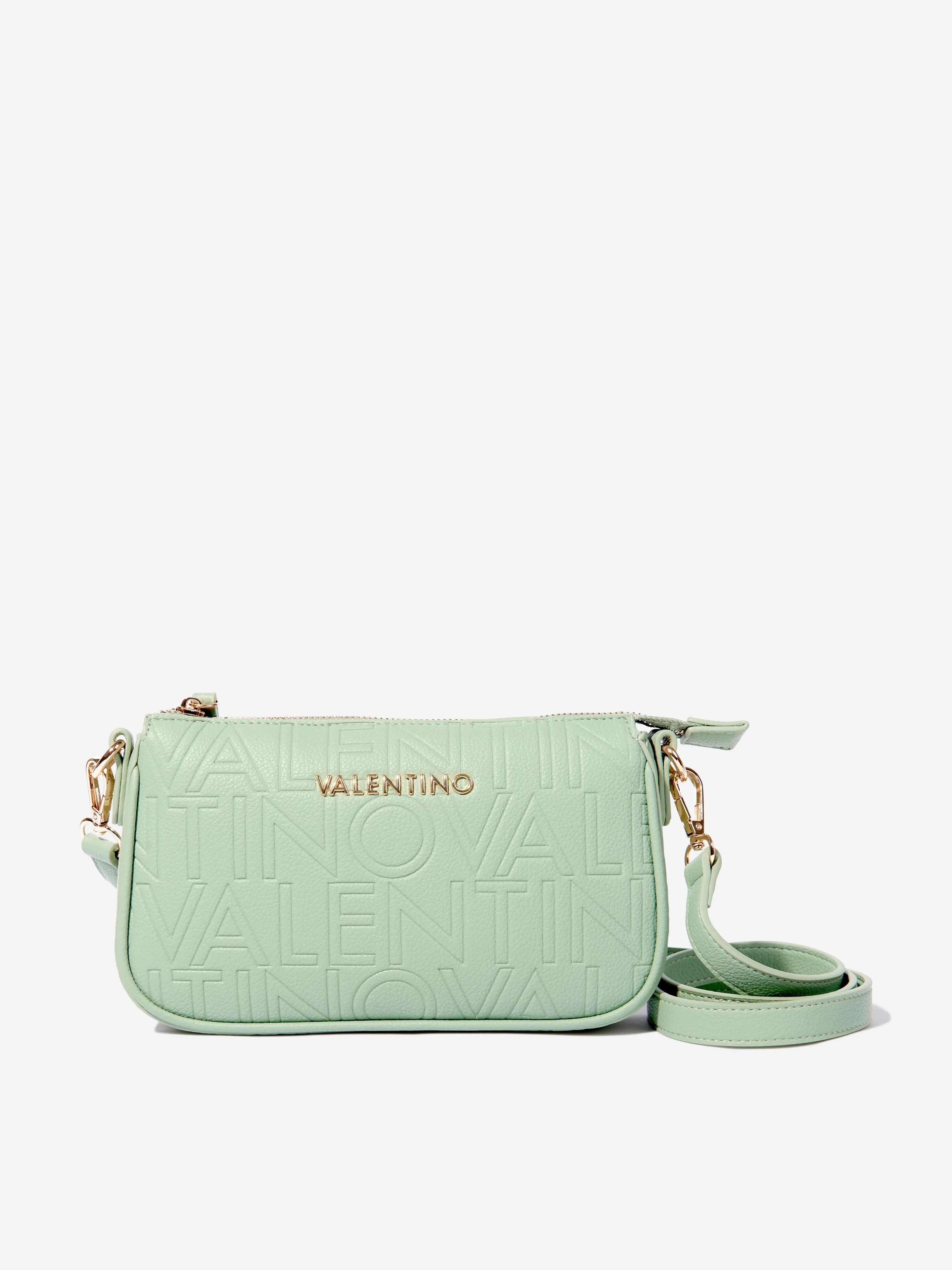 Pansy Crossbody Bag in Green (23cm)