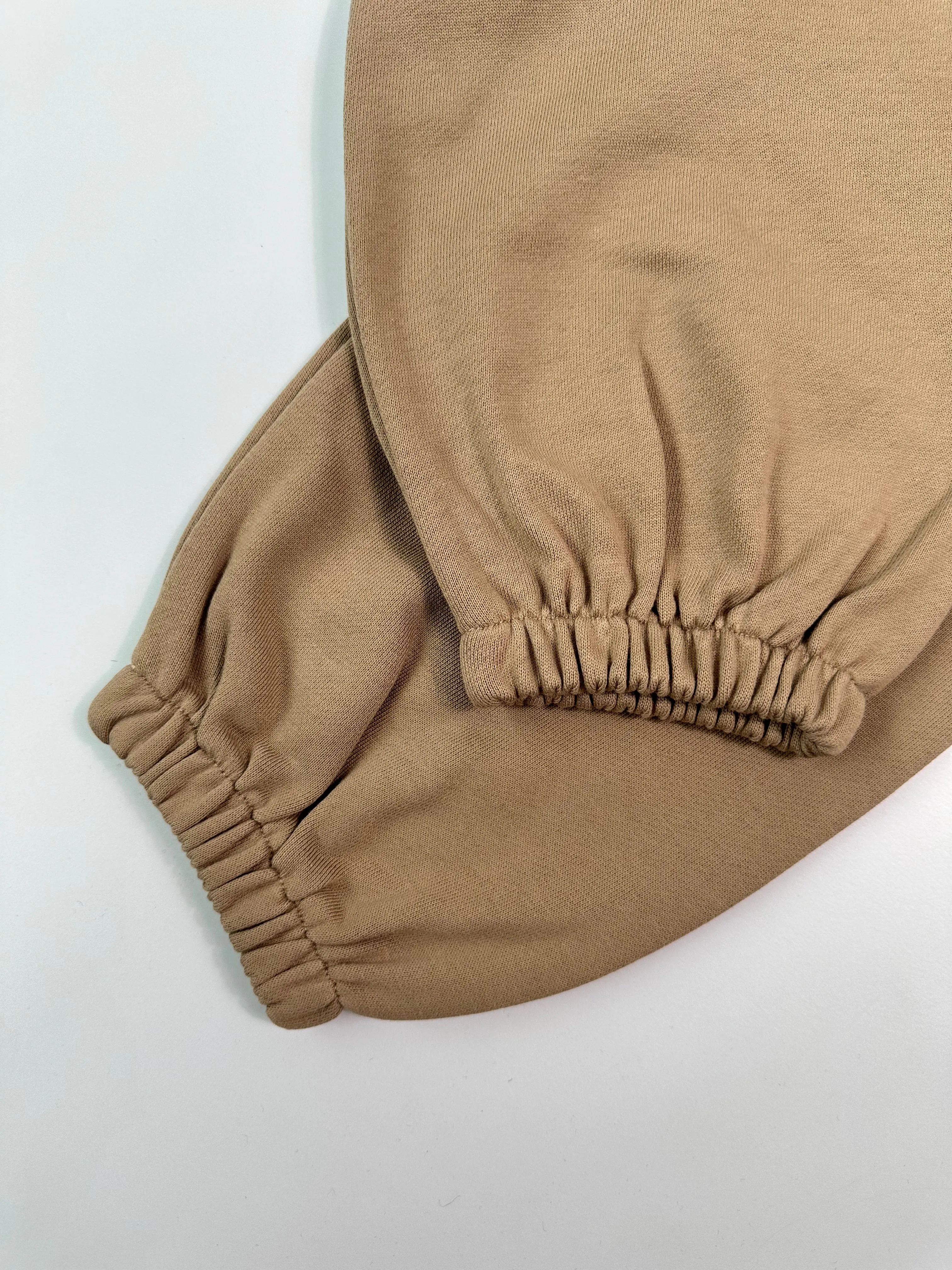 Pantalone Over In Felpa Con Vita Alta E Stampa