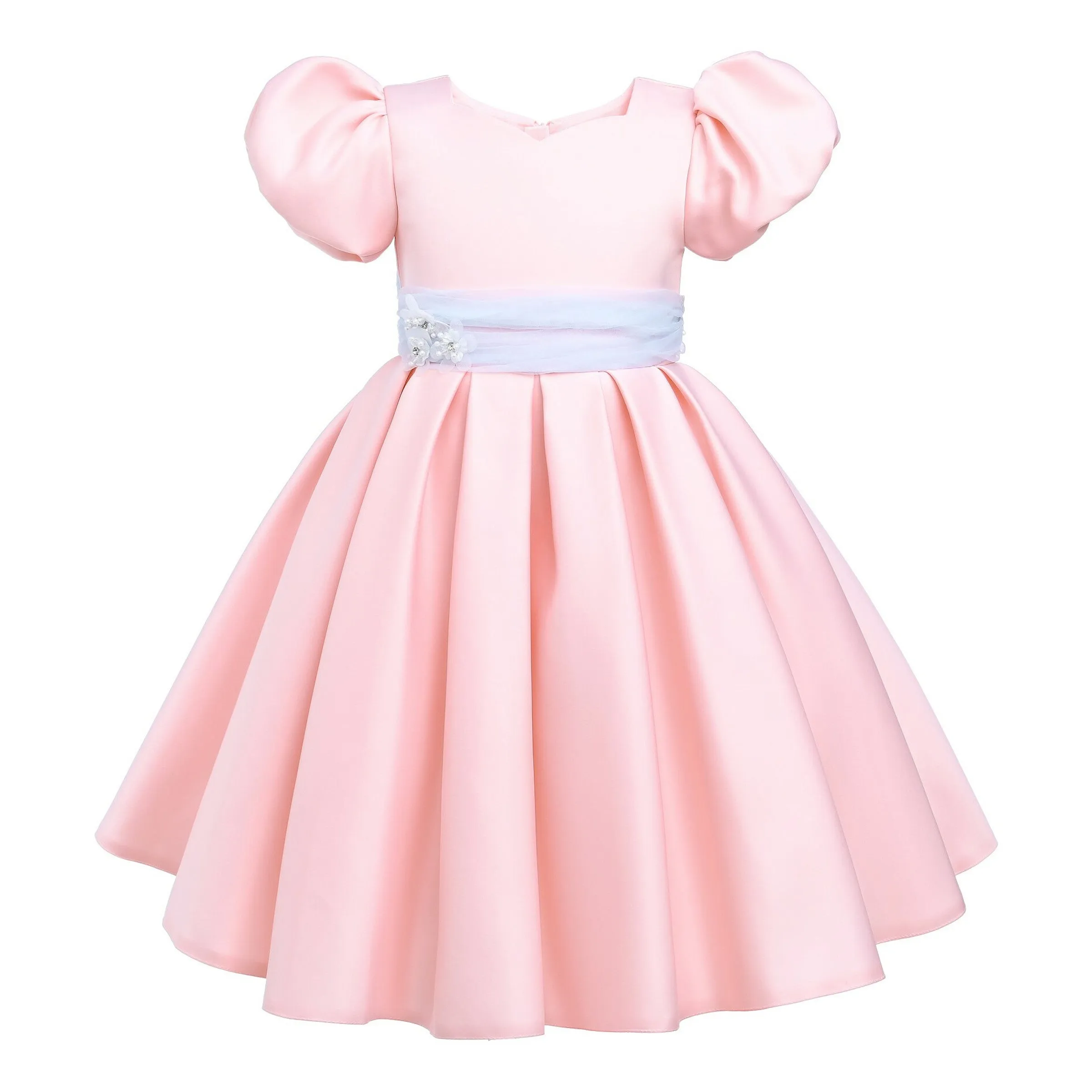 Pink Easton Teacup Belt Dress