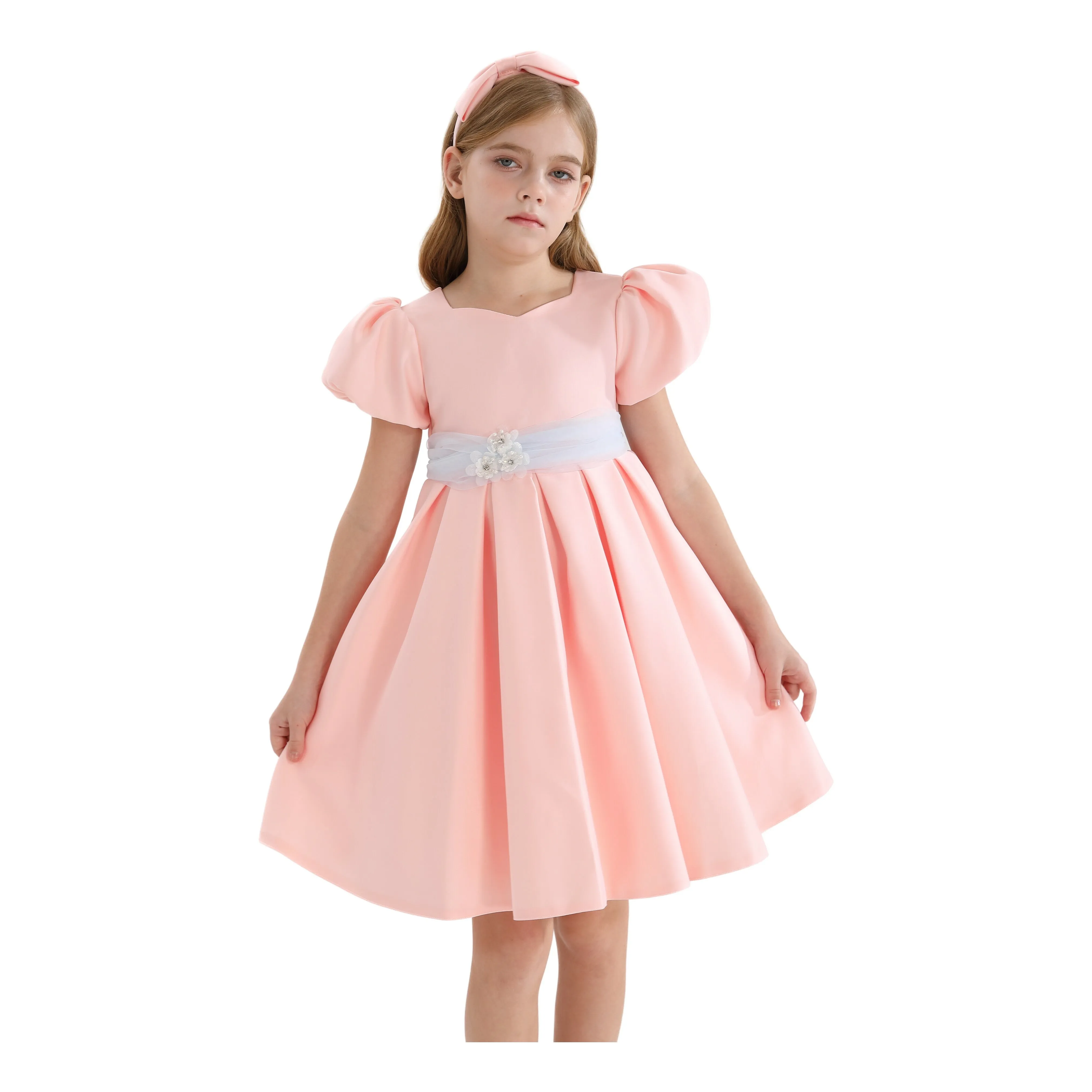 Pink Easton Teacup Belt Dress