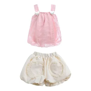 Pink Heart Summer Outfit