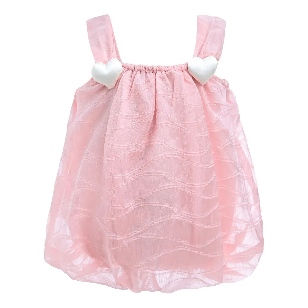 Pink Heart Summer Outfit