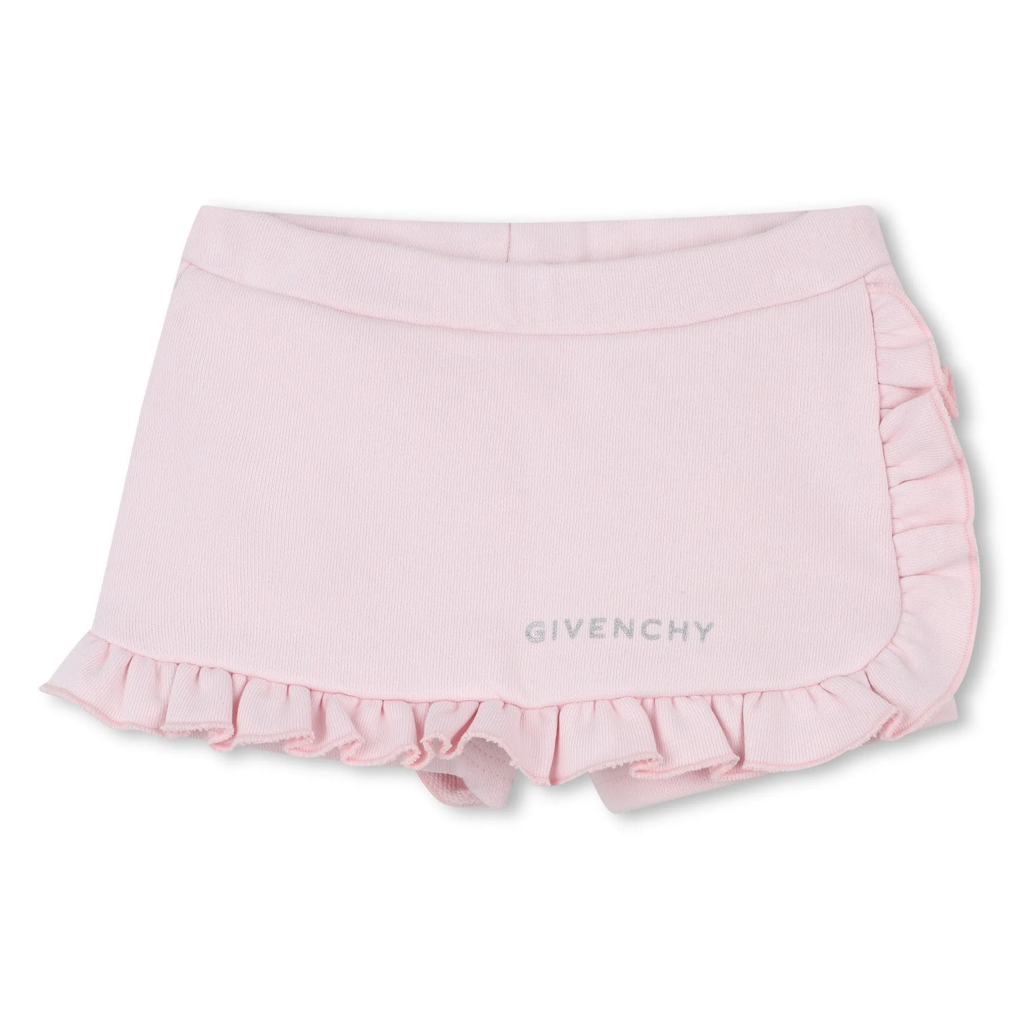 Pink Marshmallow Ruffle Skort
