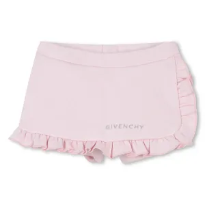 Pink Marshmallow Ruffle Skort