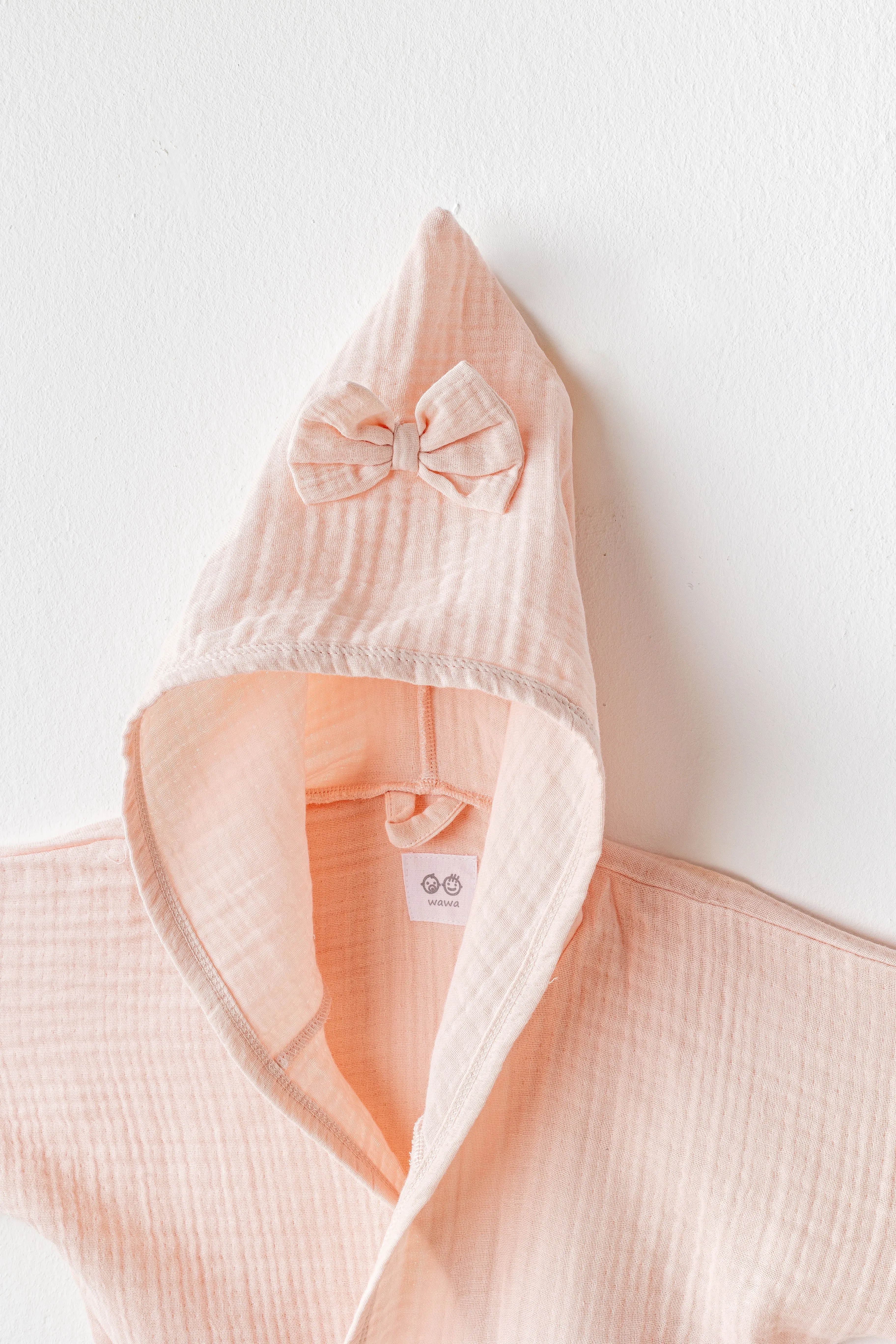 Pink Muslin Home Bathrobe