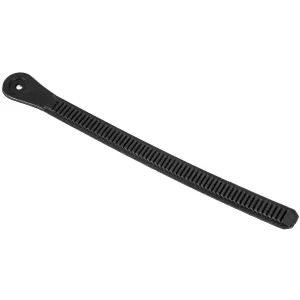 Plastic Strap Black fitting Icon. Force and Crown Buckle 20cm