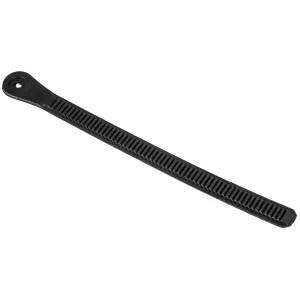 Plastic Strap Black fitting Icon. Force and Crown Buckle 22cm