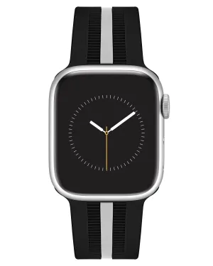 Racer Silicone Band for Apple Watch™ | Black/White