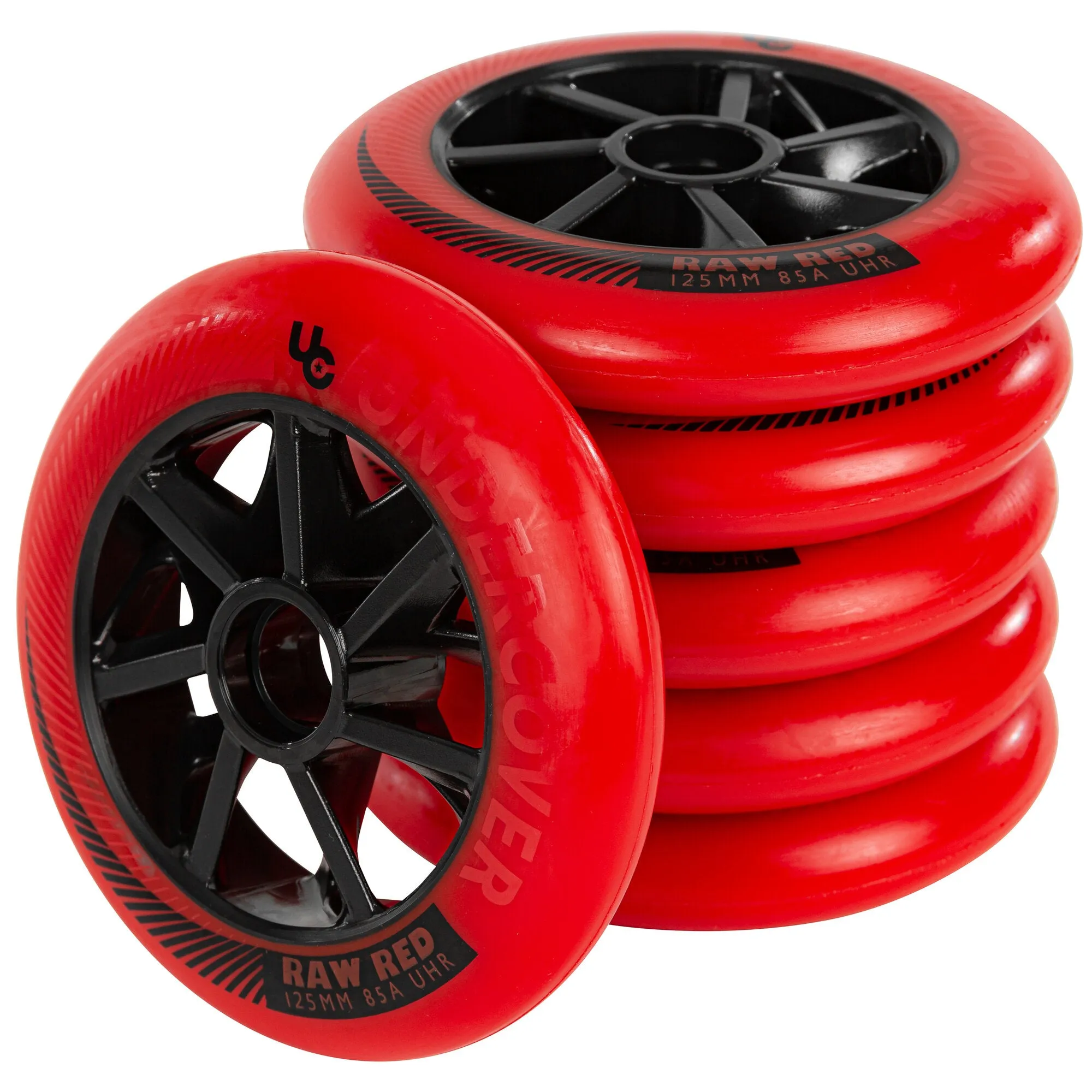 Raw 125/85A Red. 6.pcs.