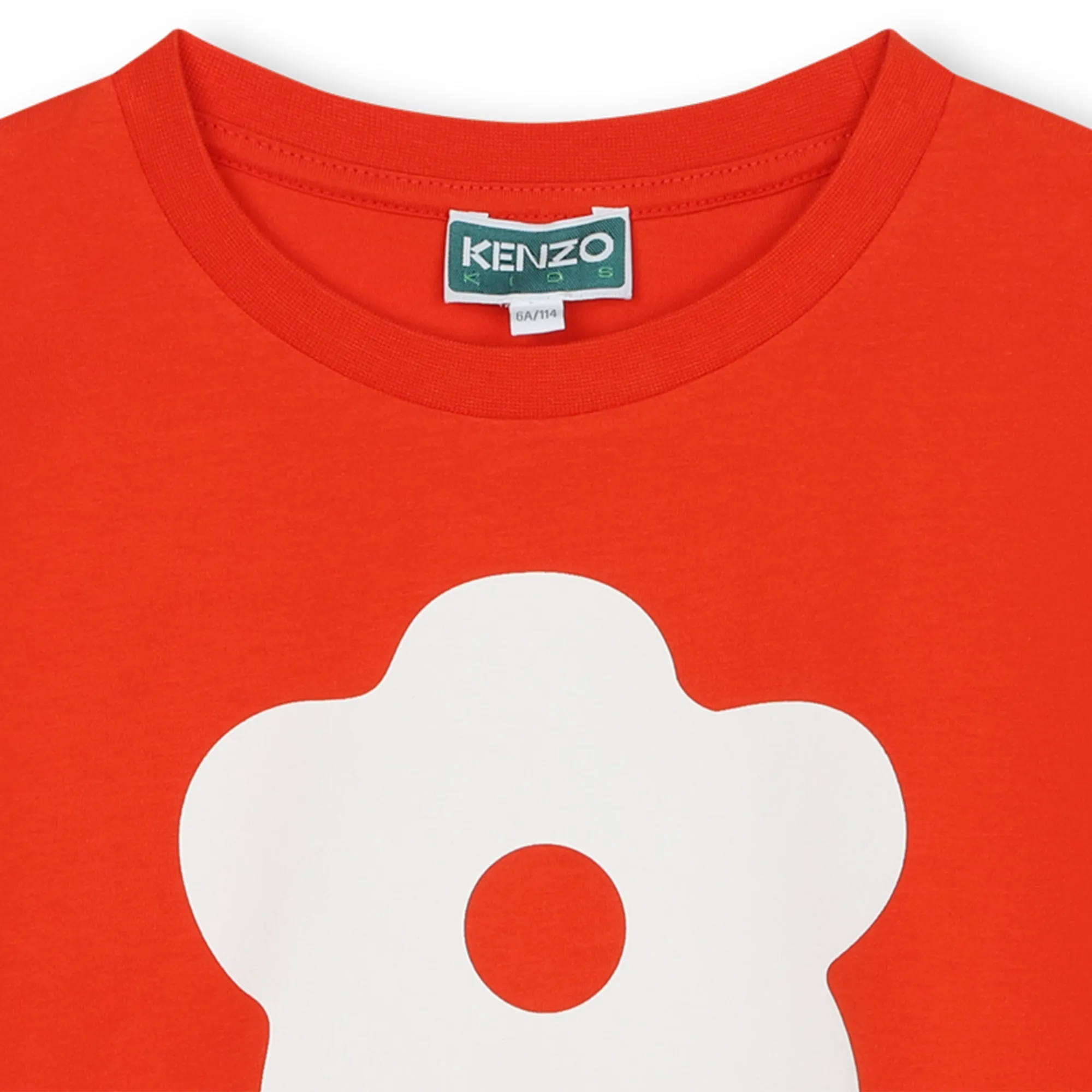 Red Cotton Flower T-Shirt