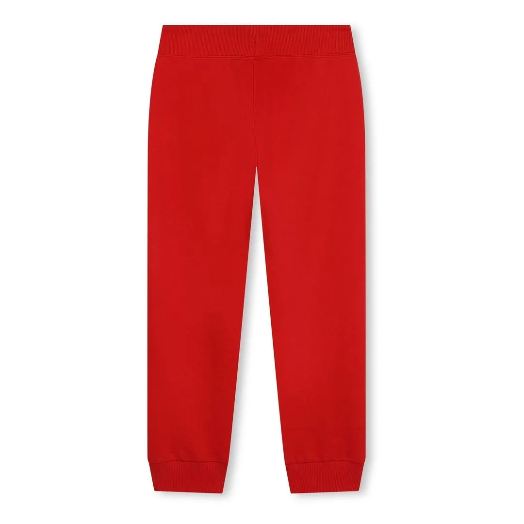 Red Logo Sweatpants
