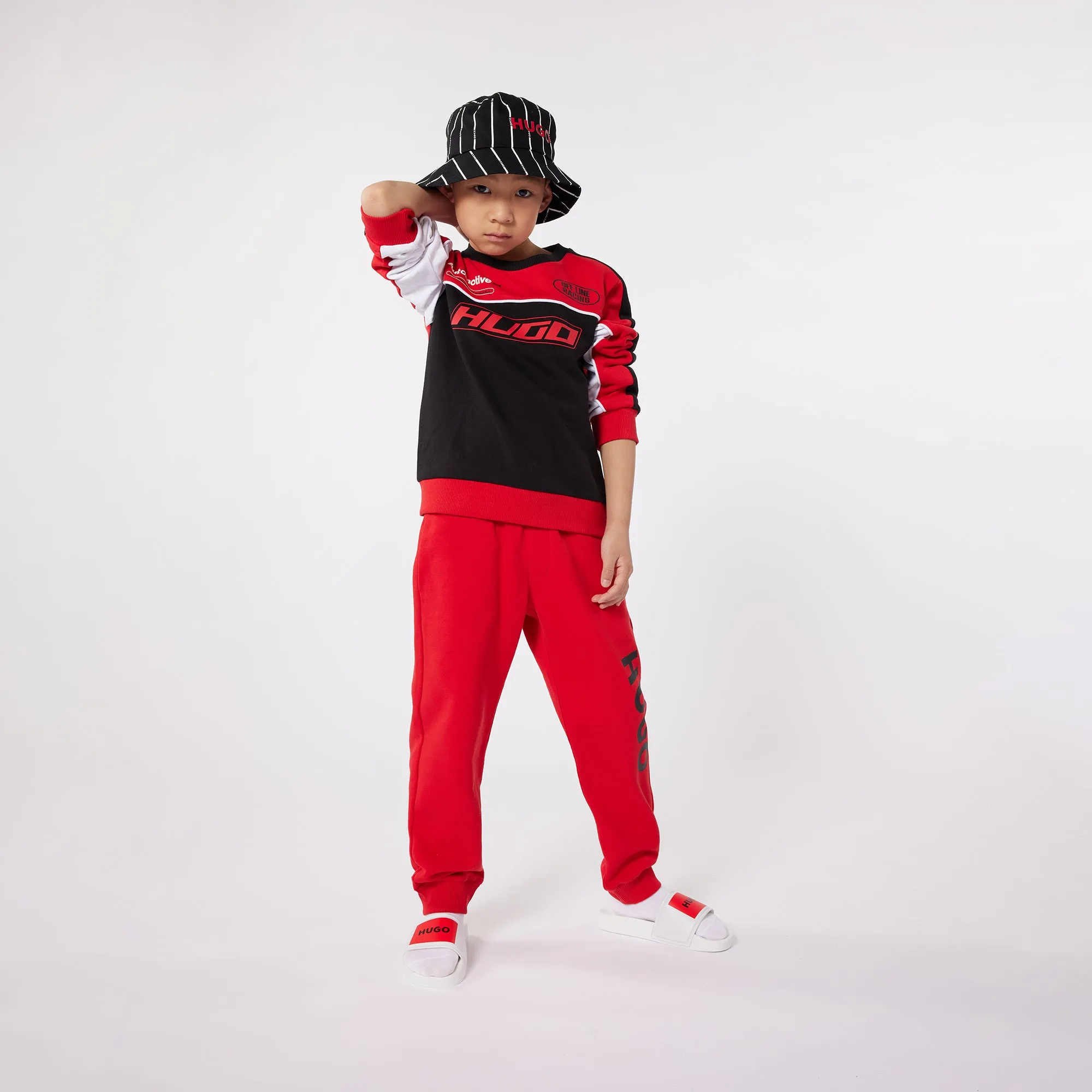 Red Logo Sweatpants