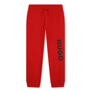 Red Logo Sweatpants