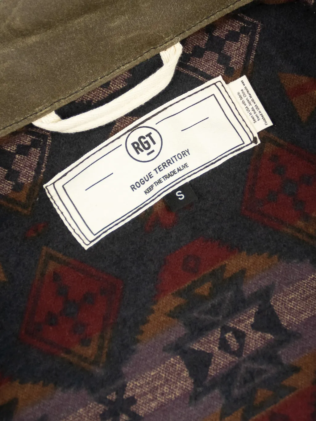 Rogue Territory Supply Jacket Lined Brown Ridgeline
