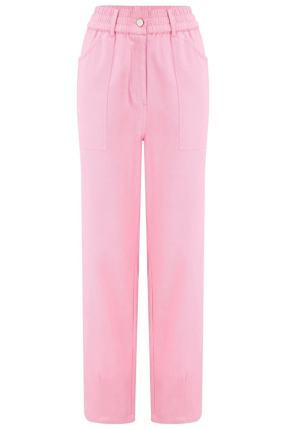 Rowan Trousers - Pink. Triple Star