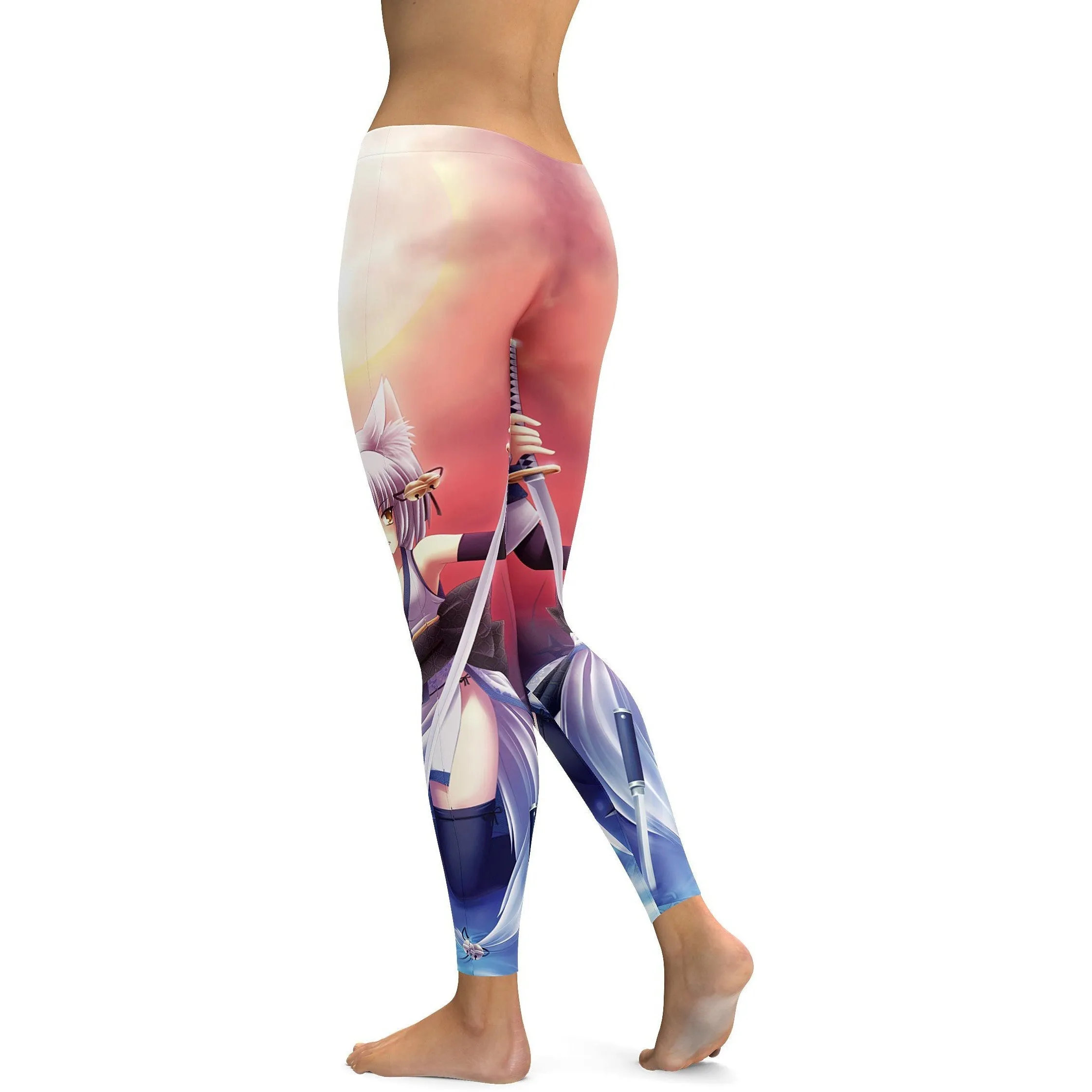 Samurai Anime Leggings