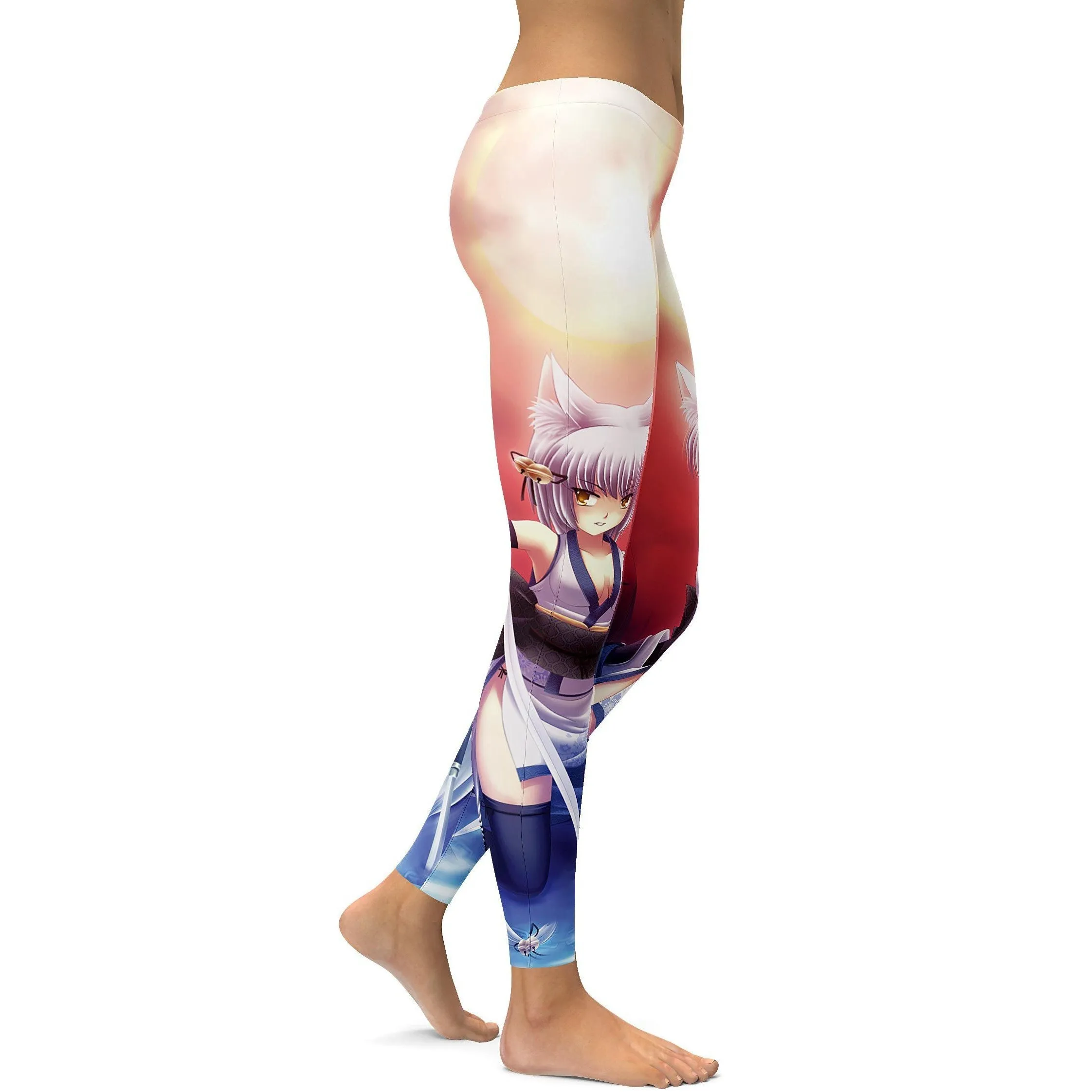 Samurai Anime Leggings
