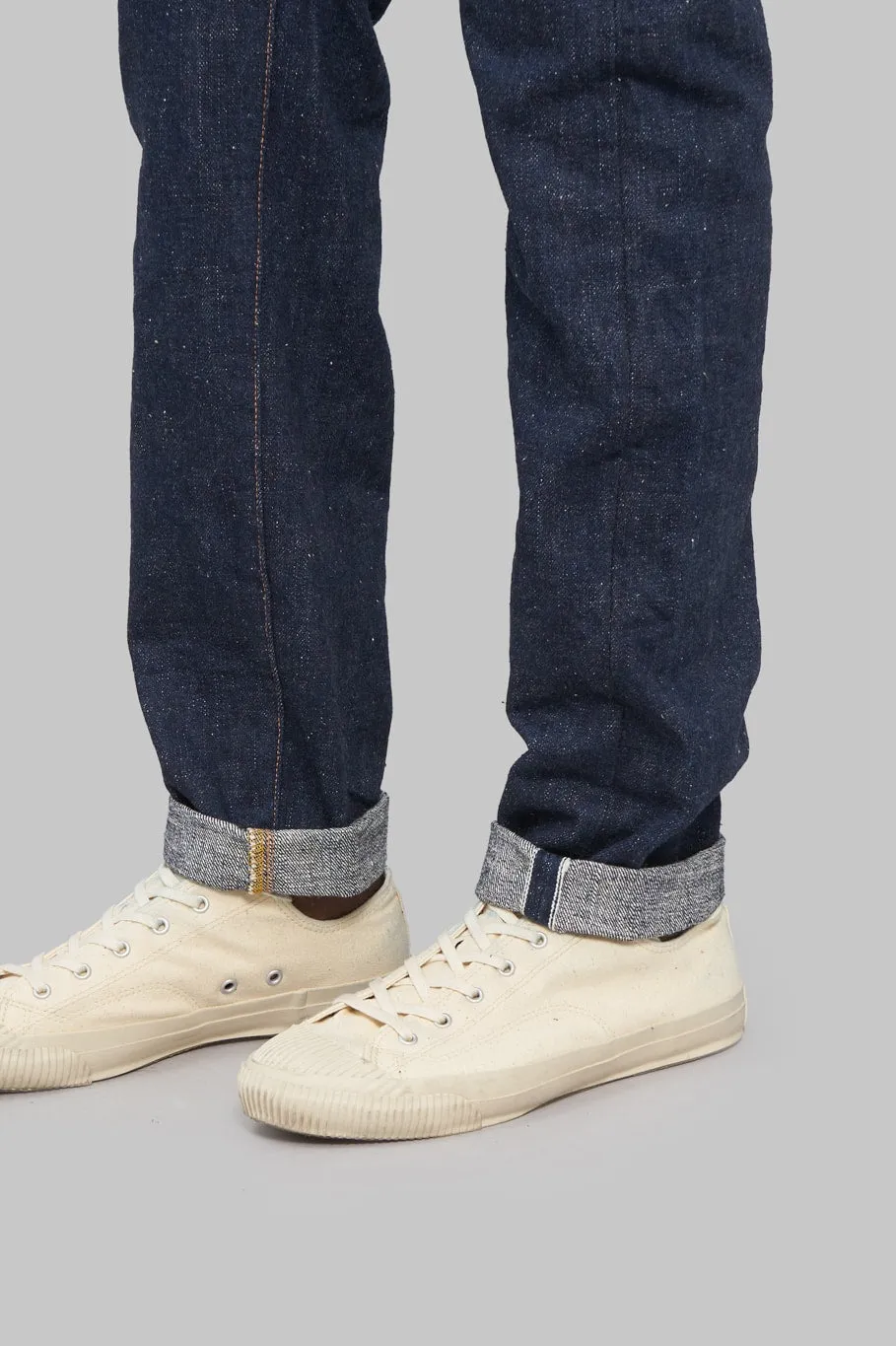 Samurai Jeans S211AX Ai-Benkei 18oz Natural Indigo Relaxed Tapered Jeans