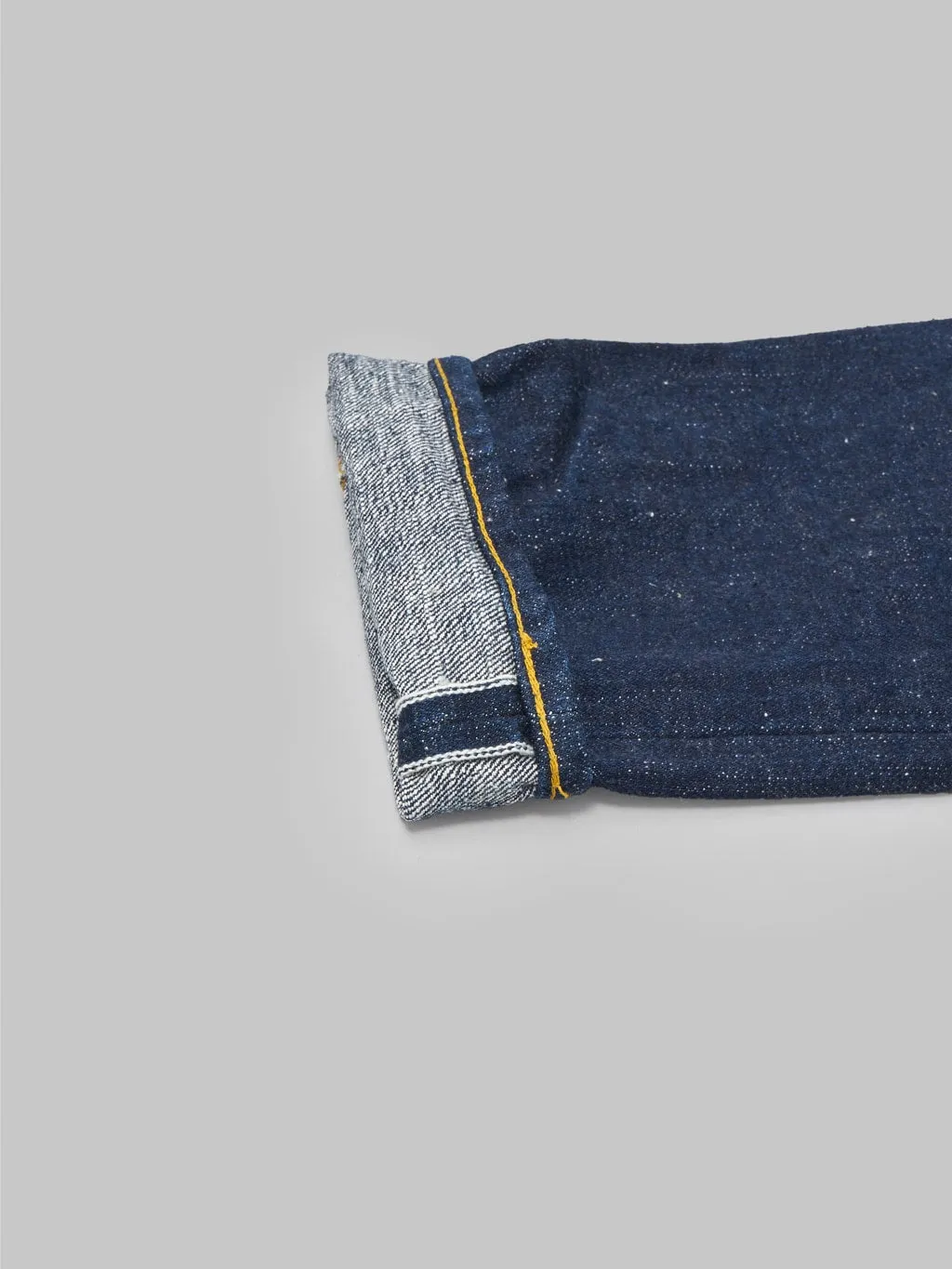 Samurai Jeans S211AX Ai-Benkei 18oz Natural Indigo Relaxed Tapered Jeans