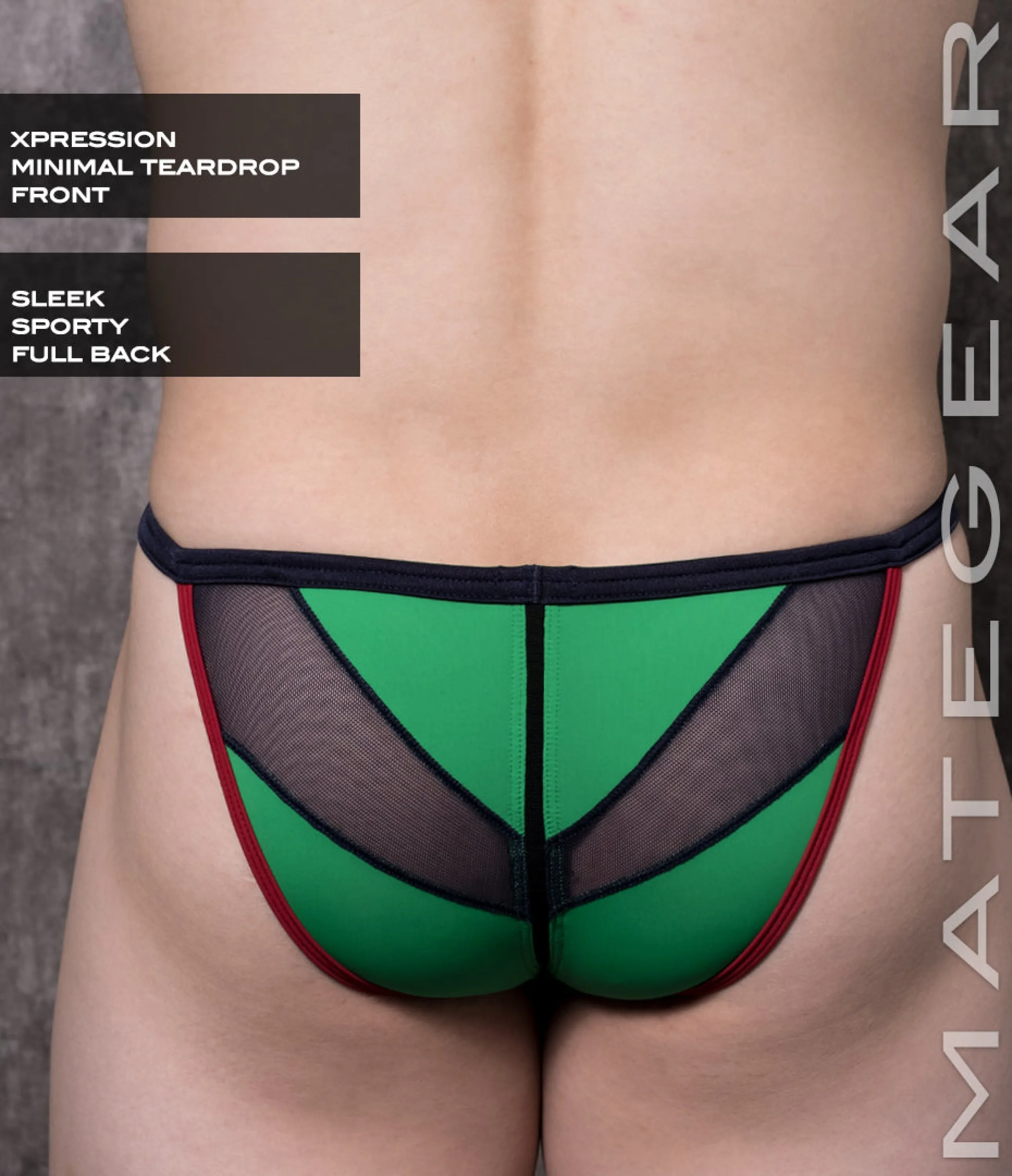 Sexy Men's Swimwear Ultra Swim Bikini - Bok Sun (Minimal Teardrop Front)